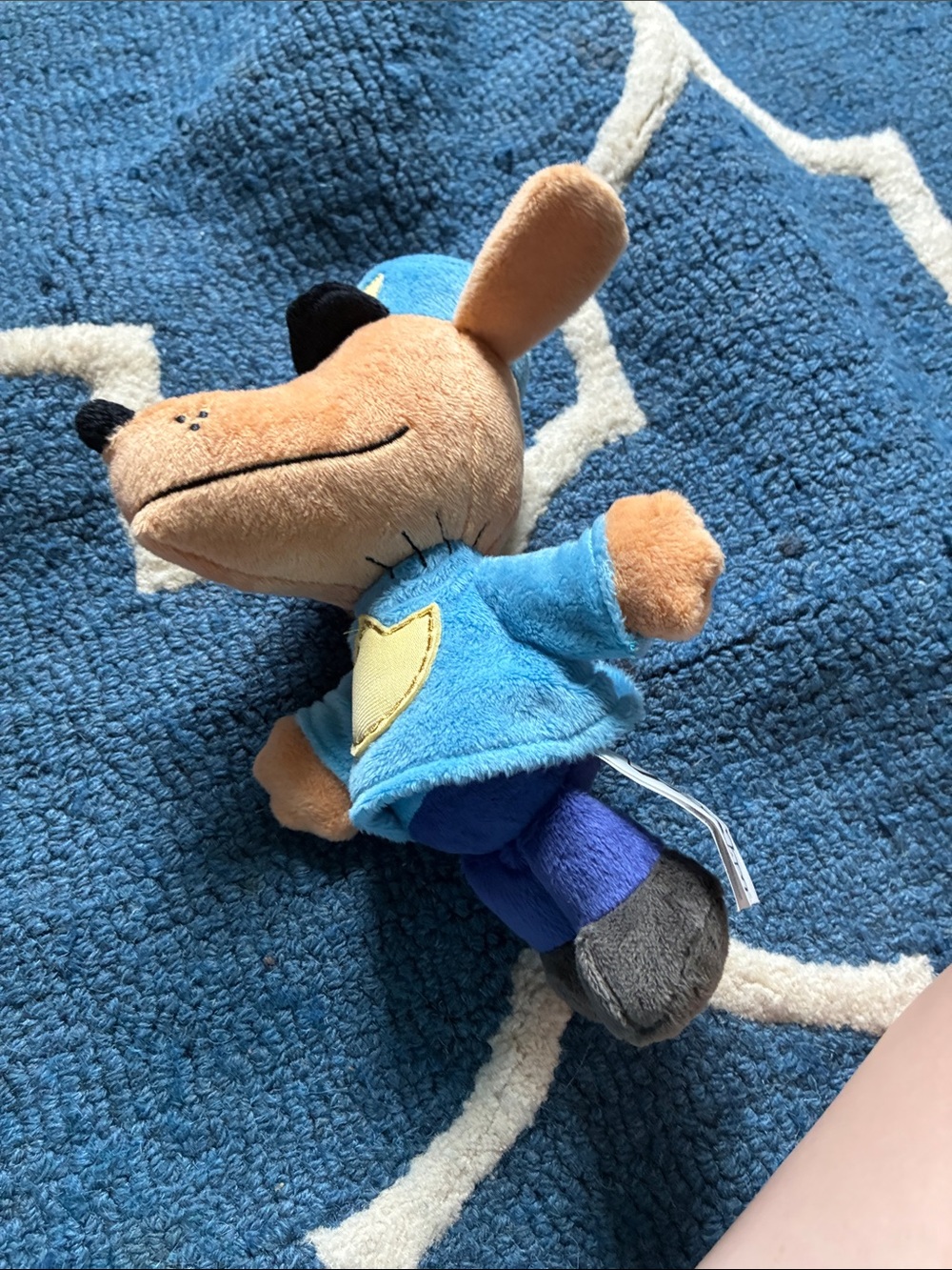 Dog man plush